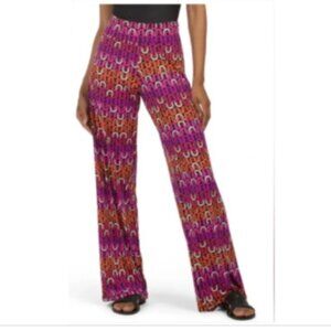 TRINA TURK  ECHO CHAIN COVER UP SWIM PANTS MULT  NWT Sz XL